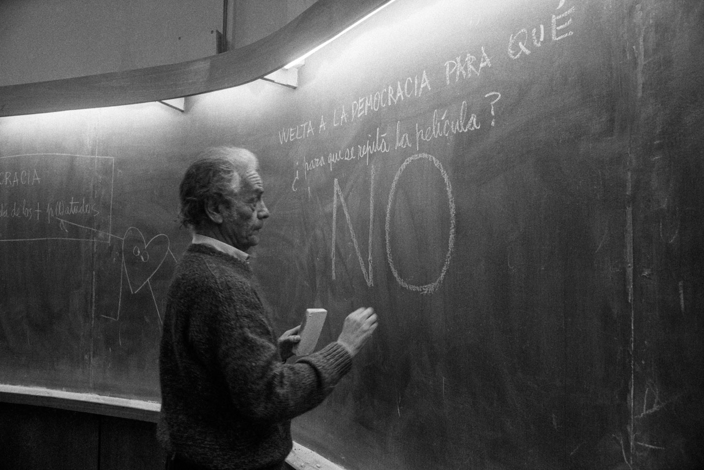 Nicanor Parra. Universidad de Chile, 1990